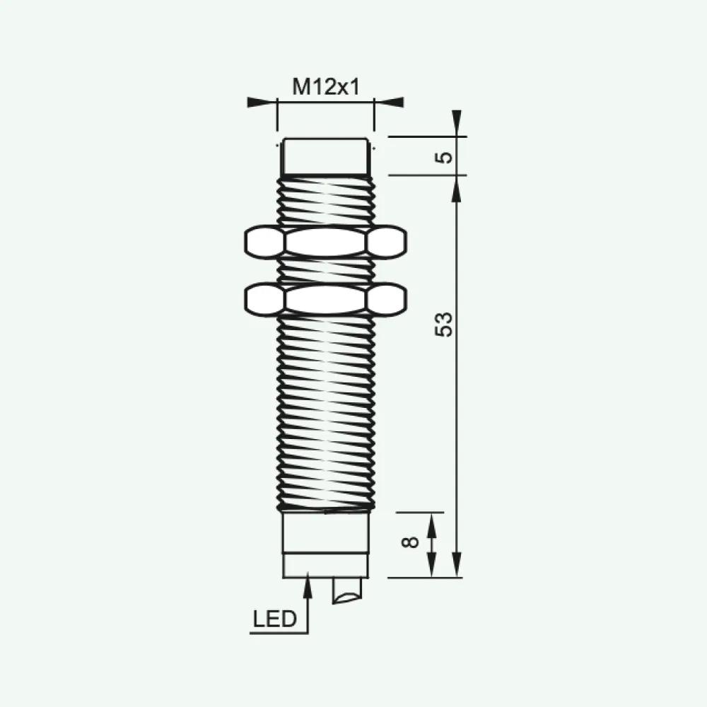 Standard Inductive Sensors DC 3/4 wires M12