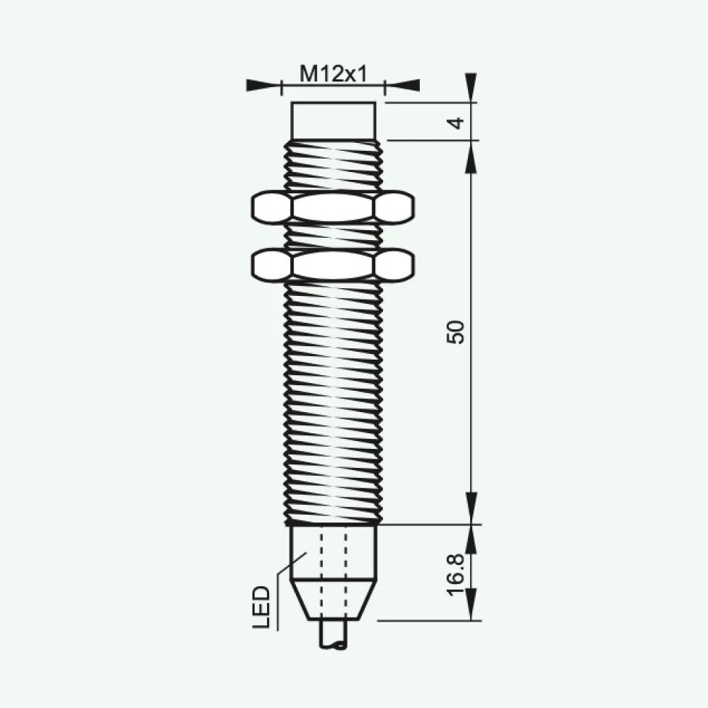 Standard Inductive Sensors DC 3/4 wires M12