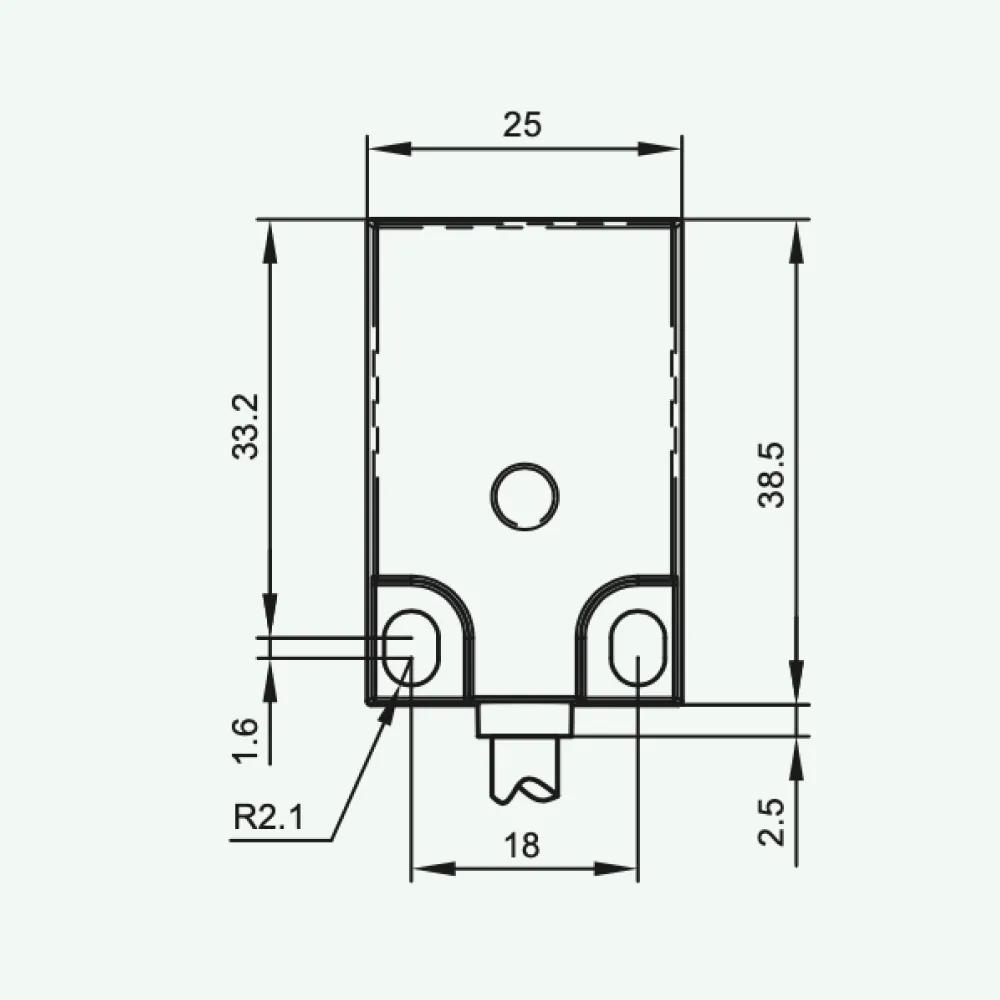 Cảm biến cảm ứng tiêu chuẩn Dây DC 3/4 Q25/Q30
