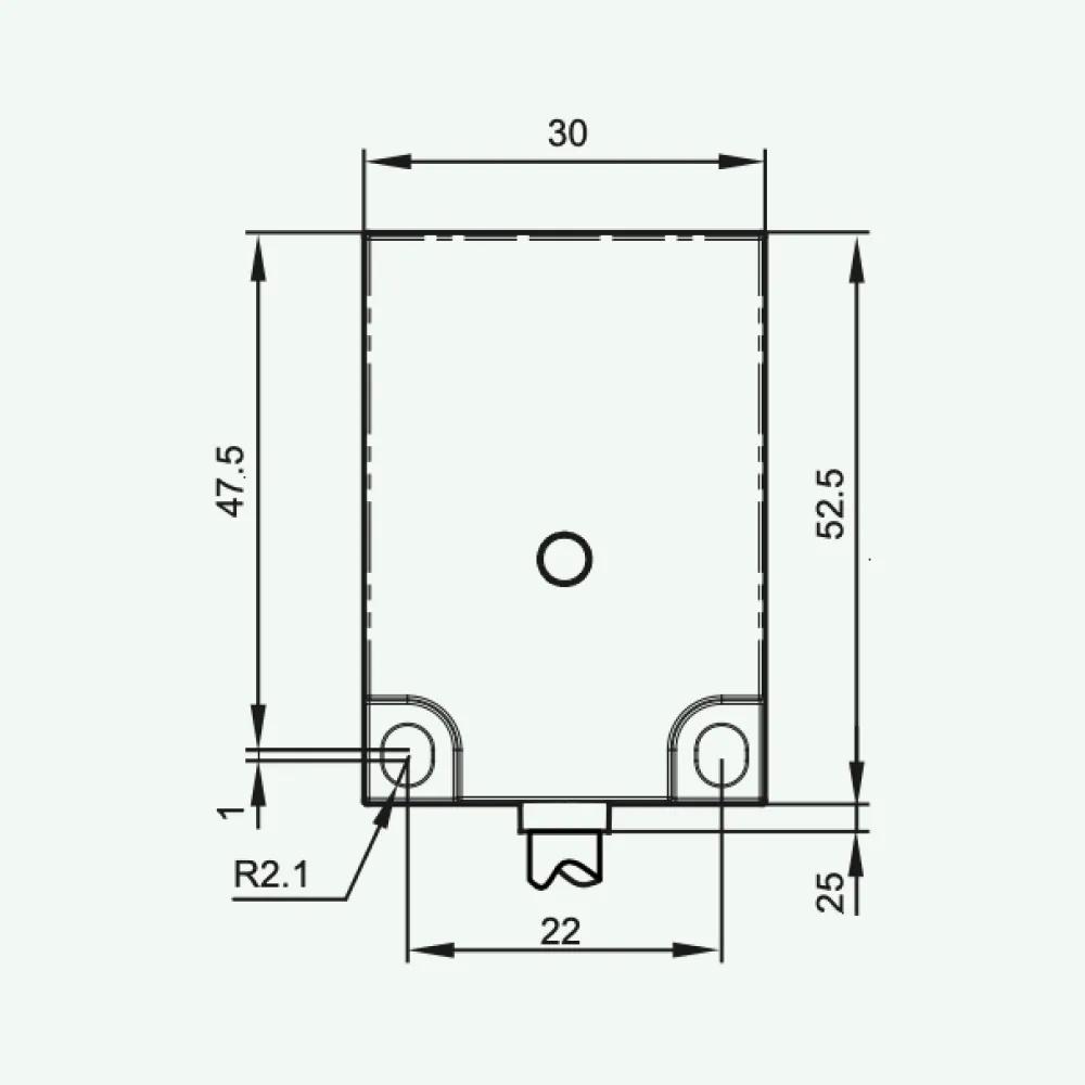 Cảm biến cảm ứng tiêu chuẩn Dây DC 3/4 Q25/Q30