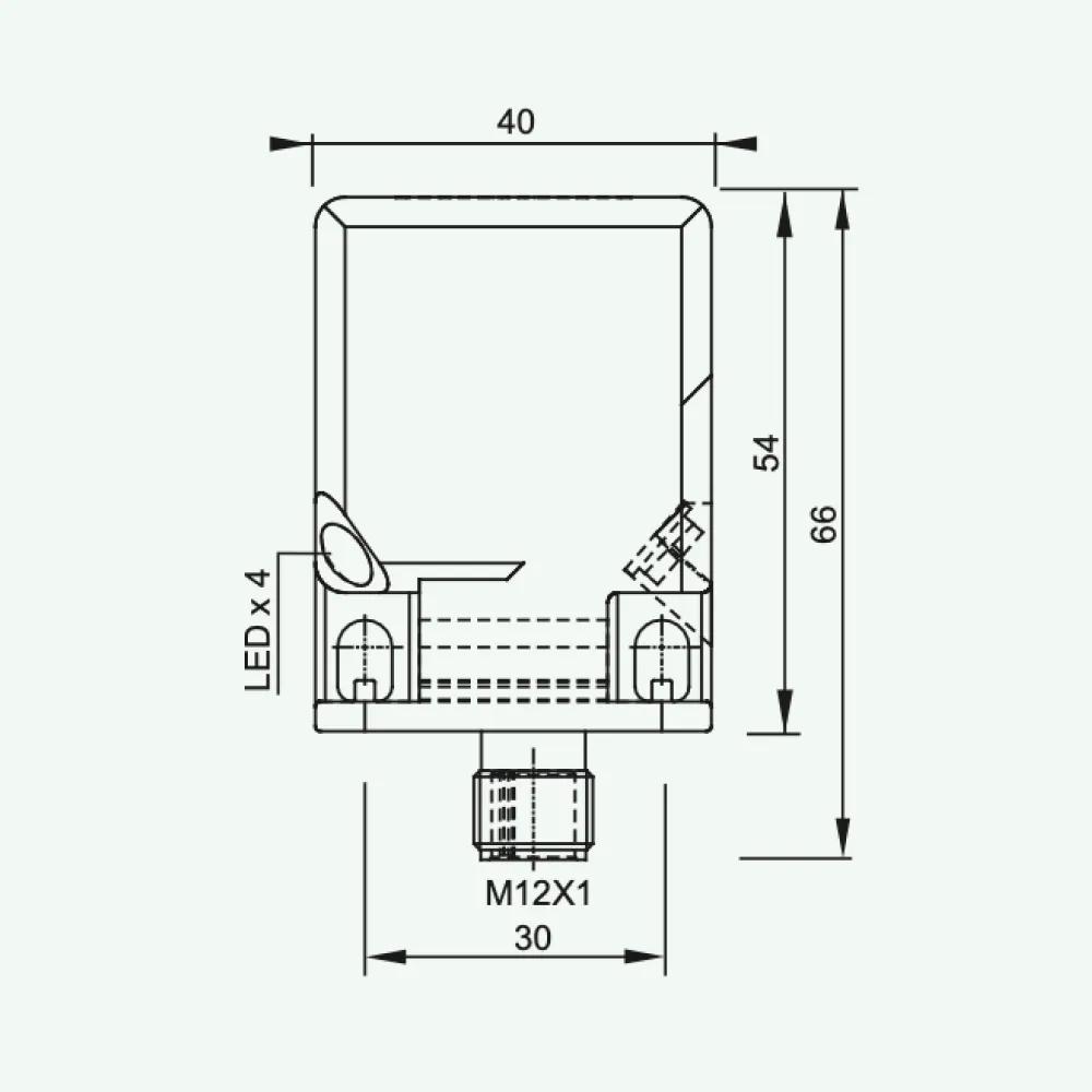 Standard Inductive Sensors DC 3/4 wires P40/K40