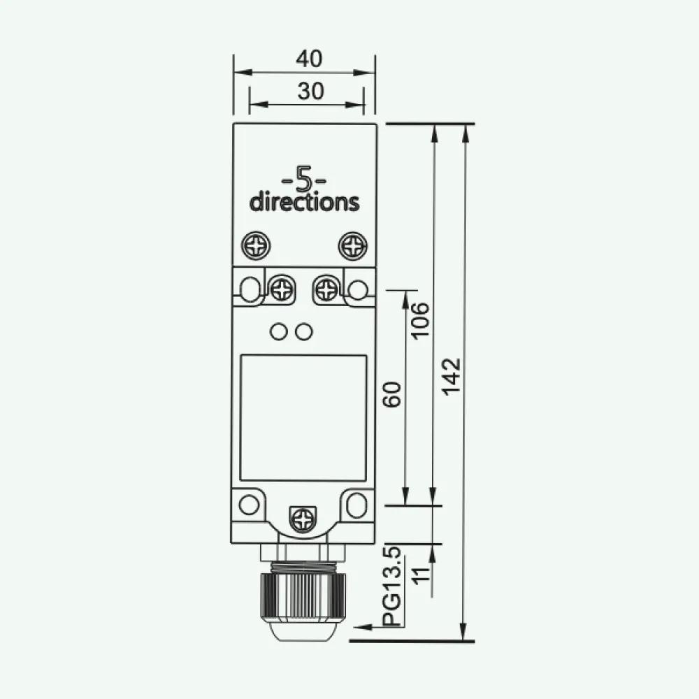 Standard Inductive Sensors DC 3/4 wires P40/K40