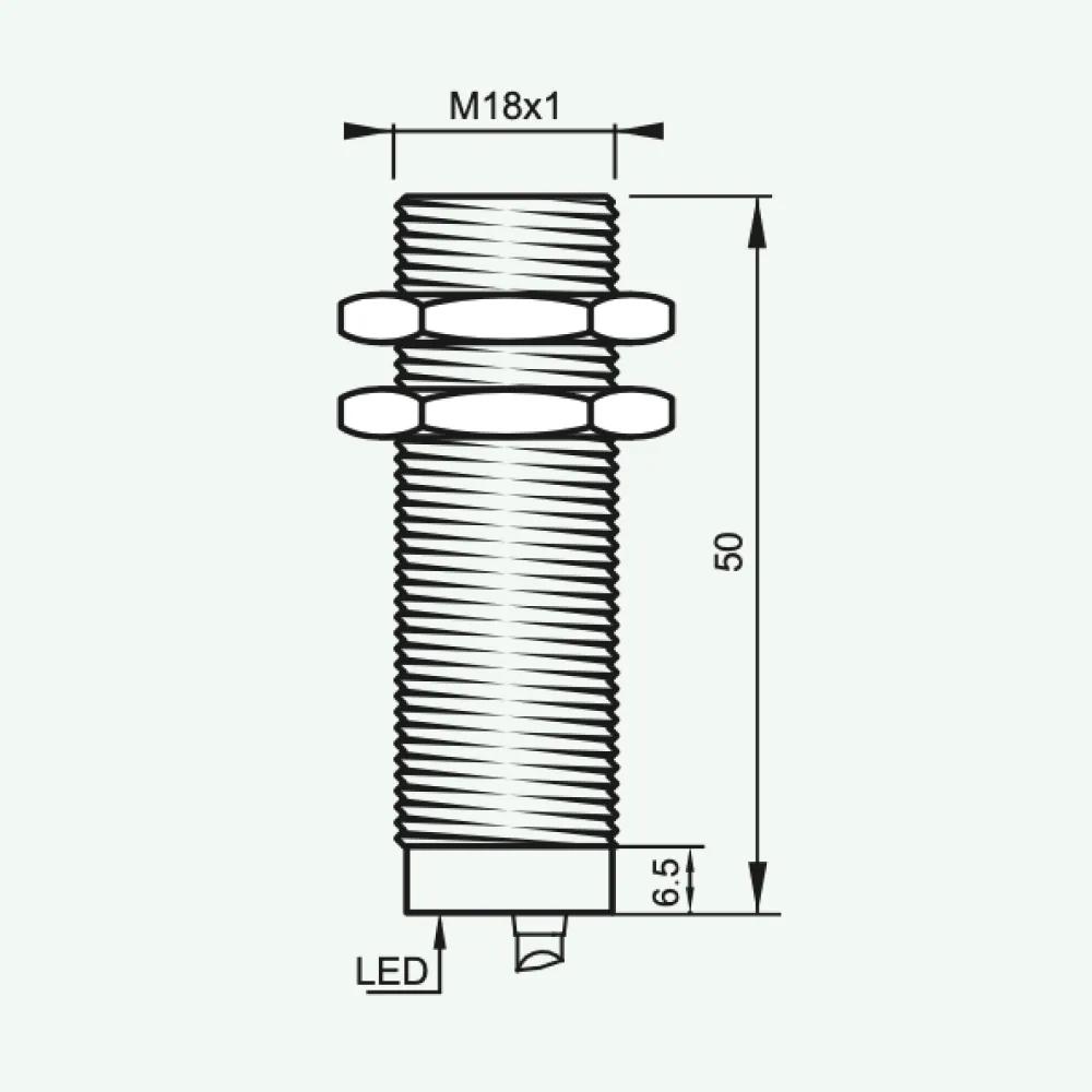 Standard Inductive Sensors DC 2 wires M12/M18