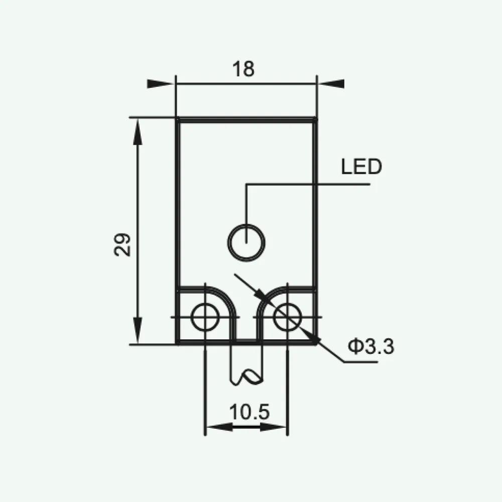 Standard Inductive Sensors DC 2 wires M30/Q18