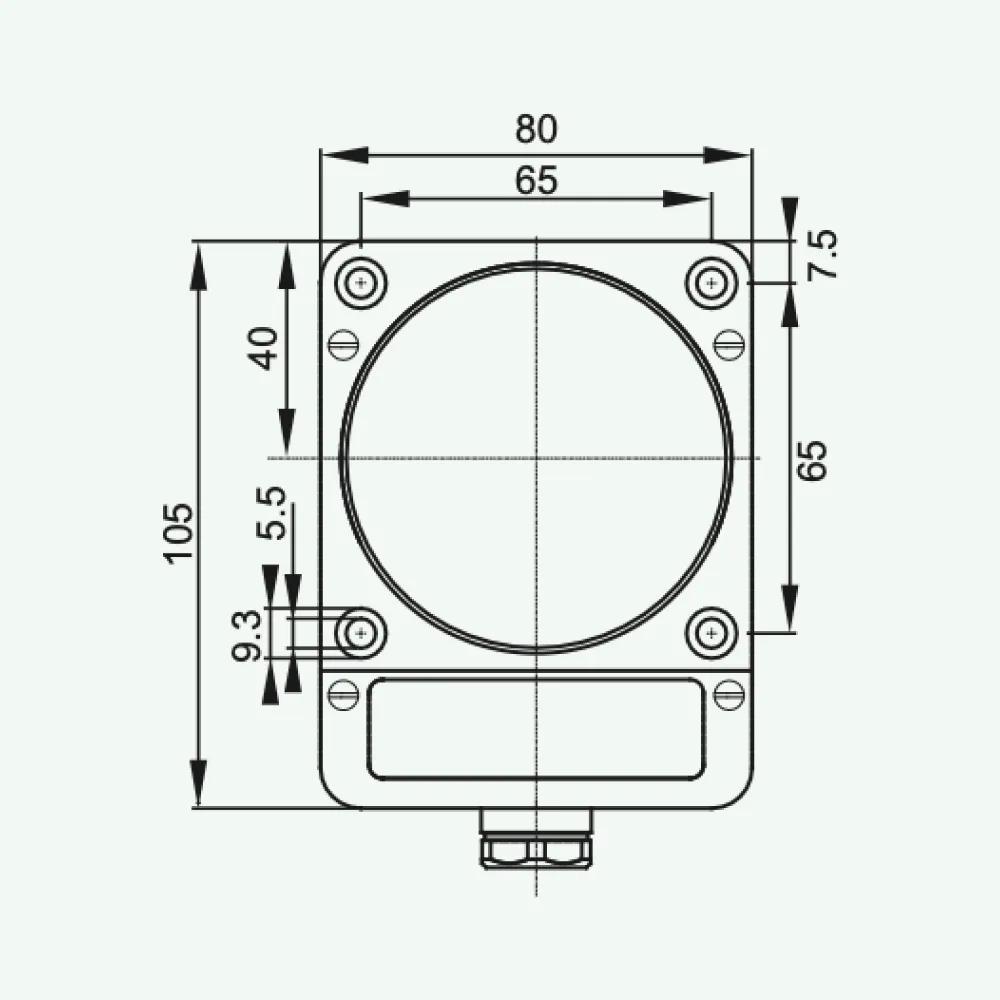 Standard Inductive Sensors DC 2 wires K40/P80