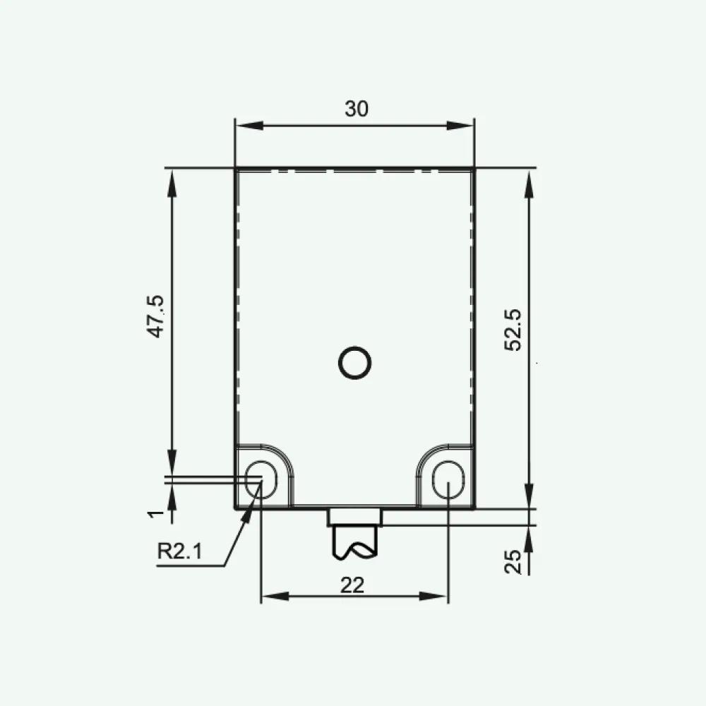 Cảm biến điện cảm tiêu chuẩn AC 2 dây Q30/K40