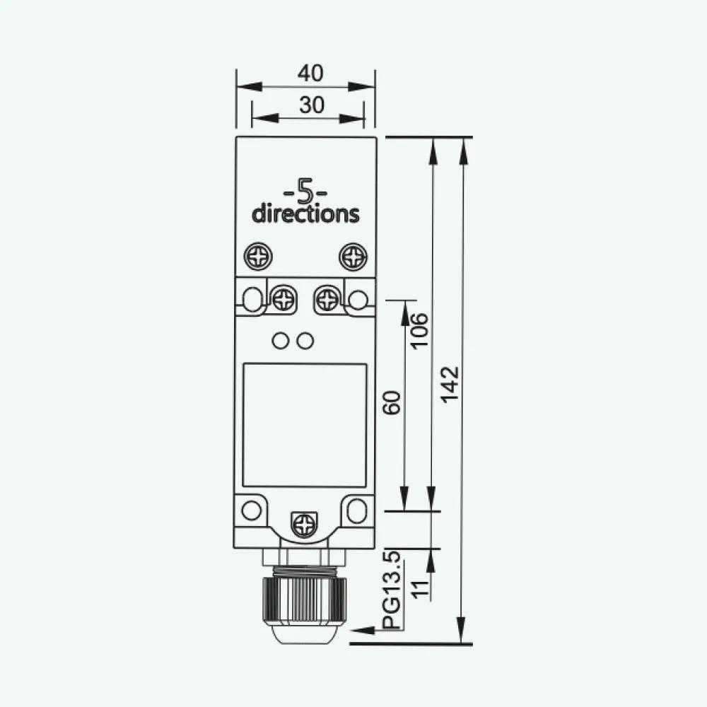 Standard Inductive Sensors AC 2 wires Q30/K40