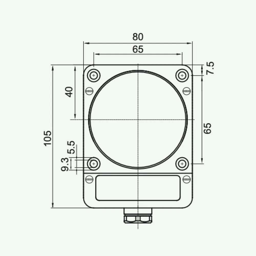 Standard Inductive Sensors AC 2 wires P80