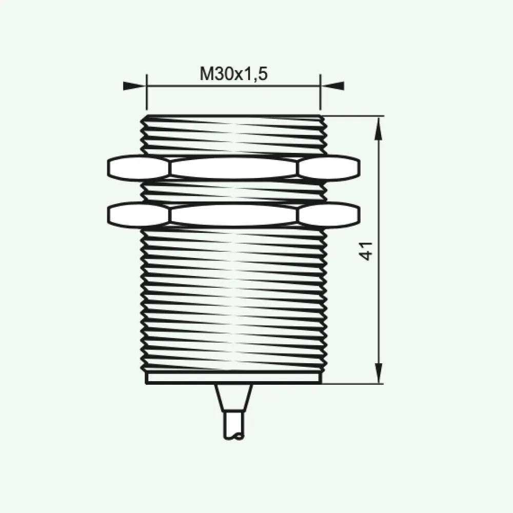 Standard Inductive Sensors NAMUR M8/M30/P40