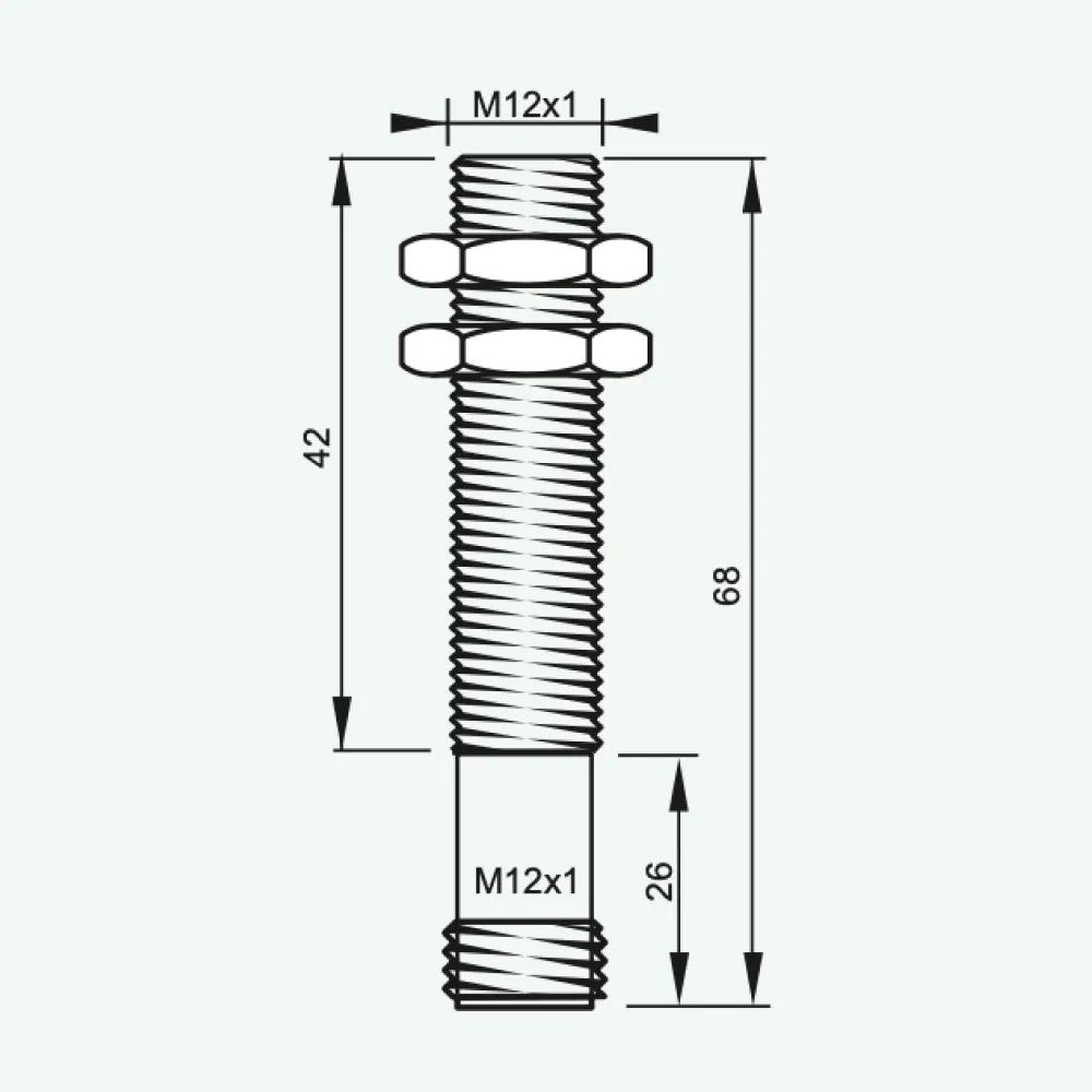 Cảm biến cảm ứng đầu ra analog M12