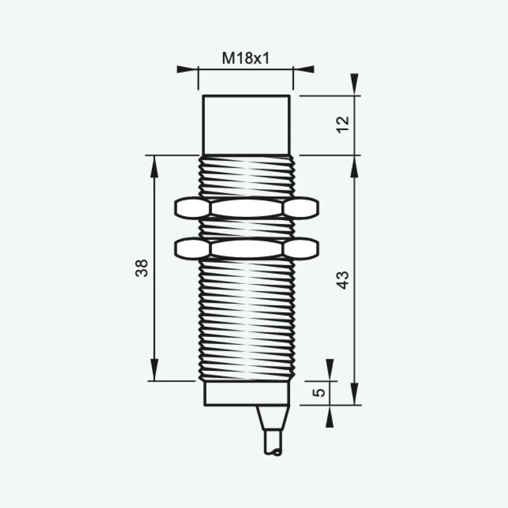 Cảm biến cảm ứng đầu ra analog M18