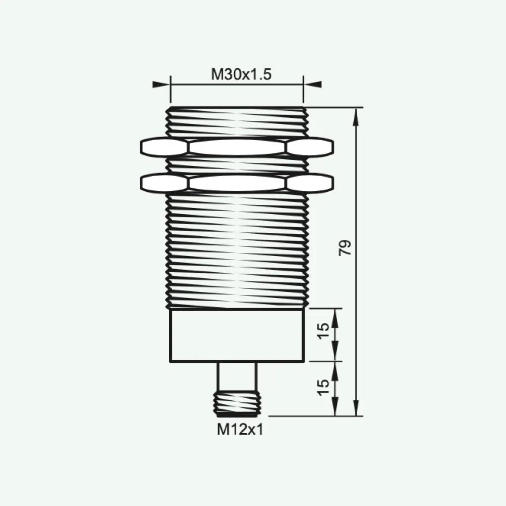 Analog Output Inductive Sensors M30