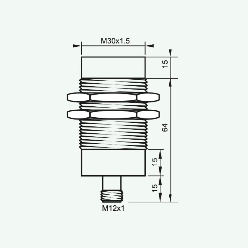 Cảm biến cảm ứng đầu ra analog M30