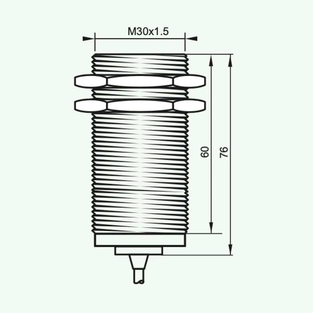 Cảm biến cảm ứng nhiệt độ thấp M18/M30/M50