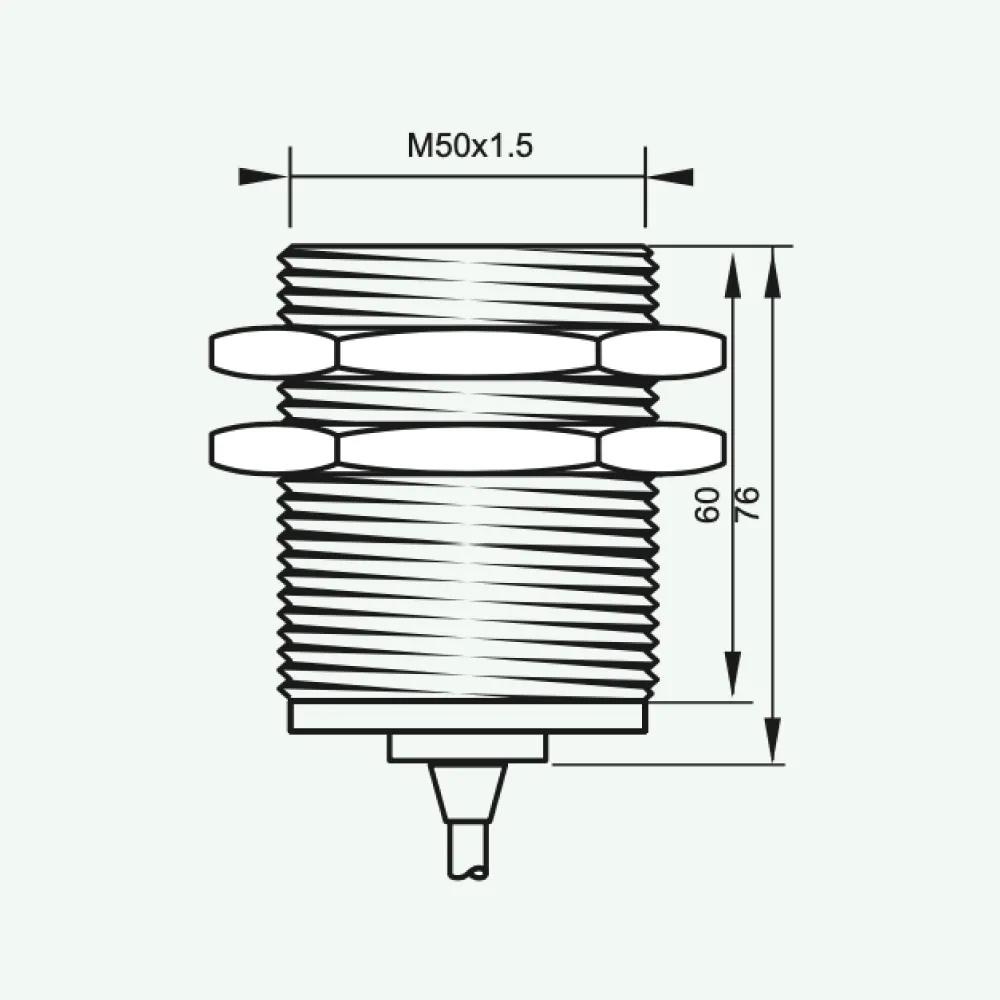 Cảm biến cảm ứng nhiệt độ thấp M18/M30/M50