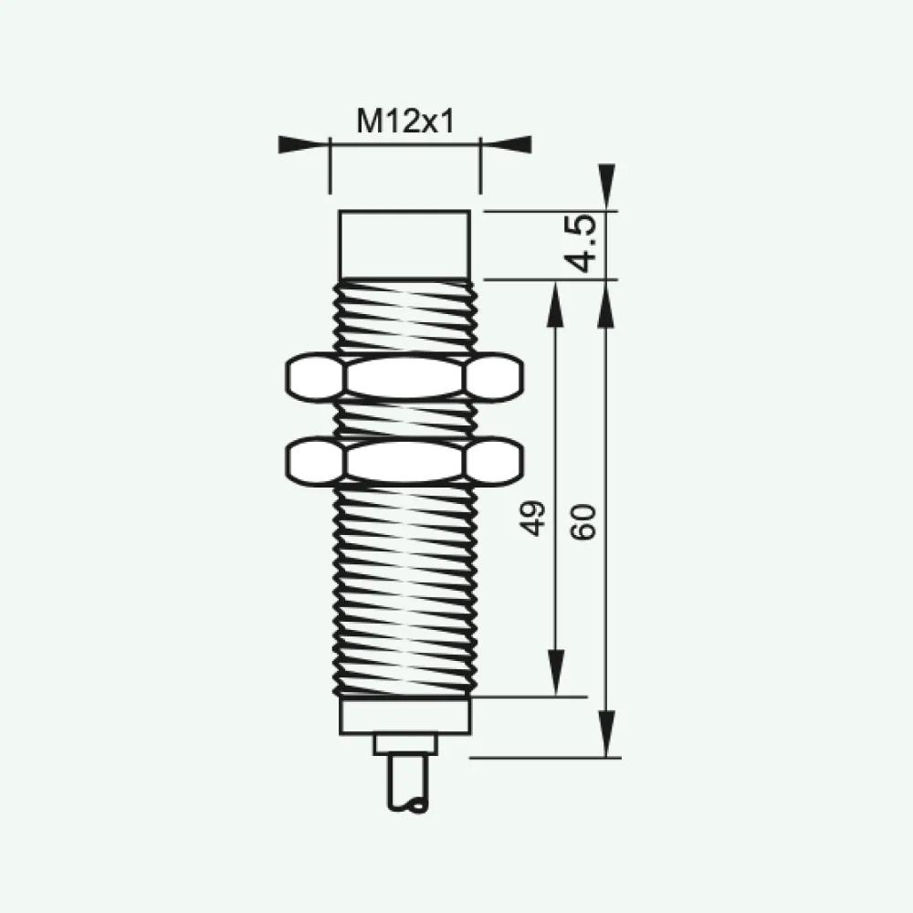 Cảm biến cảm ứng nhiệt độ cao M12/M18