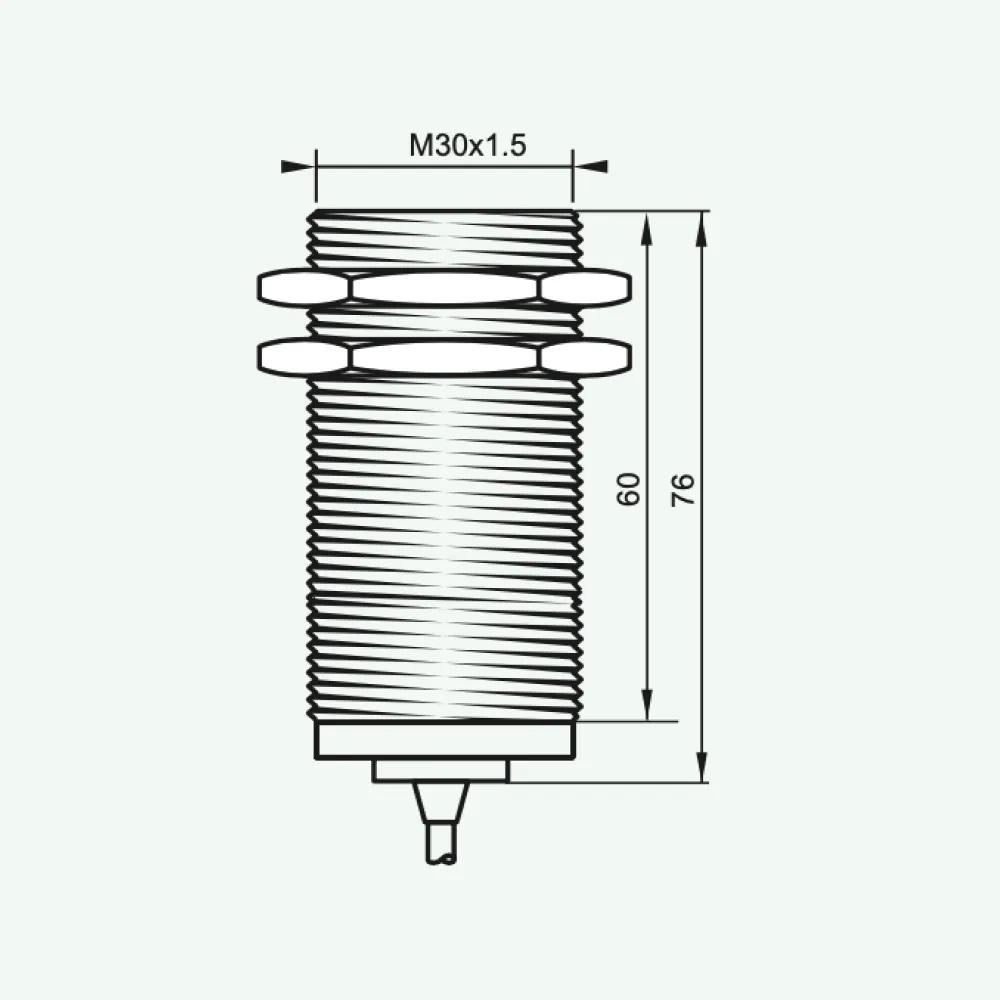 High Temperature Inductive Sensors M30/M50/M80