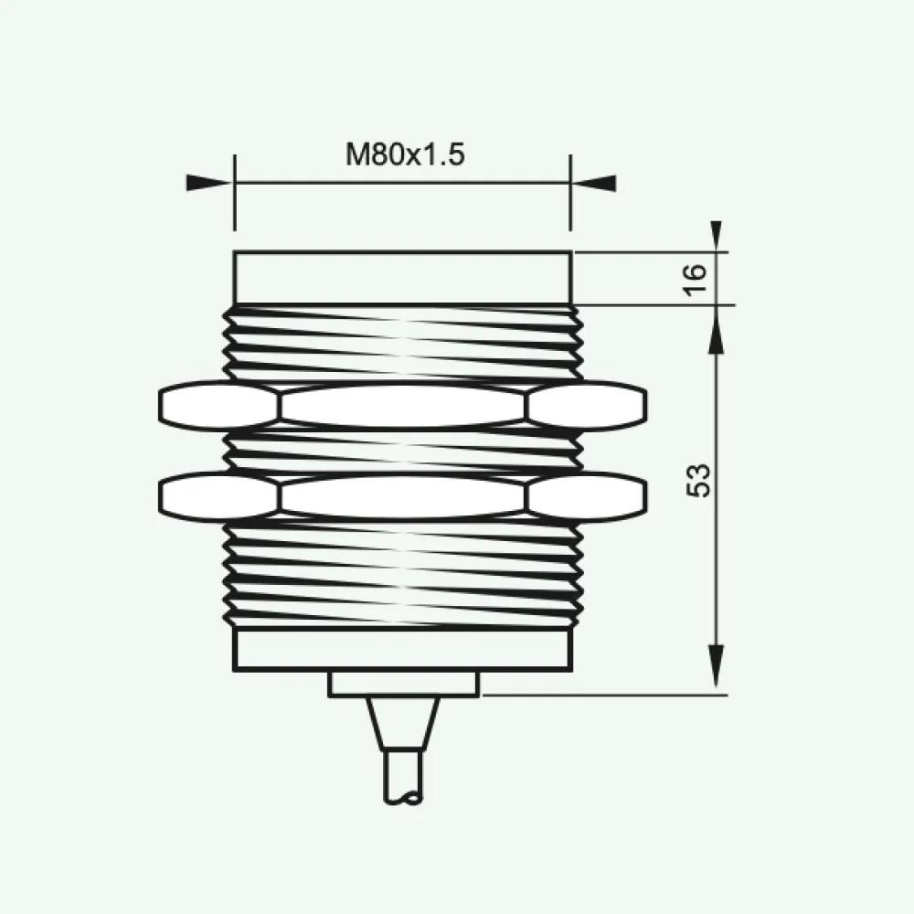 High Temperature Inductive Sensors M30/M50/M80