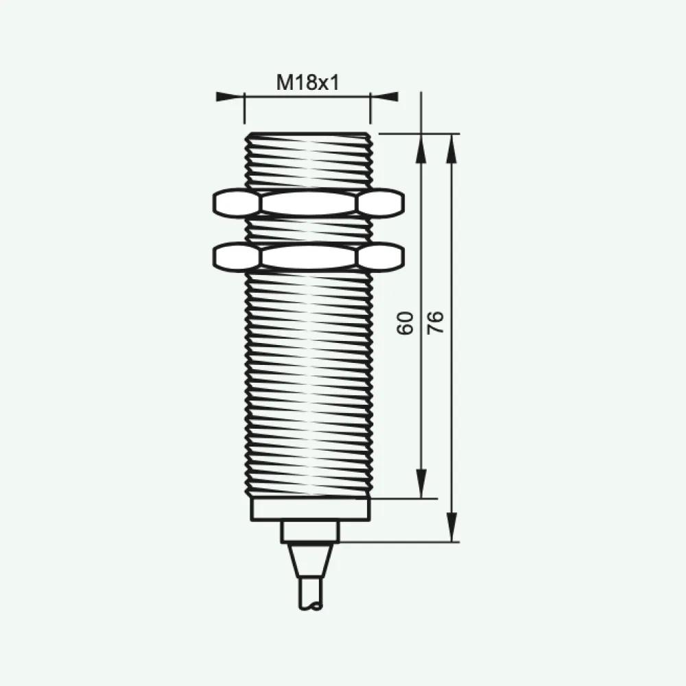 Cảm biến cảm ứng nhiệt độ cao M12/M18/M30