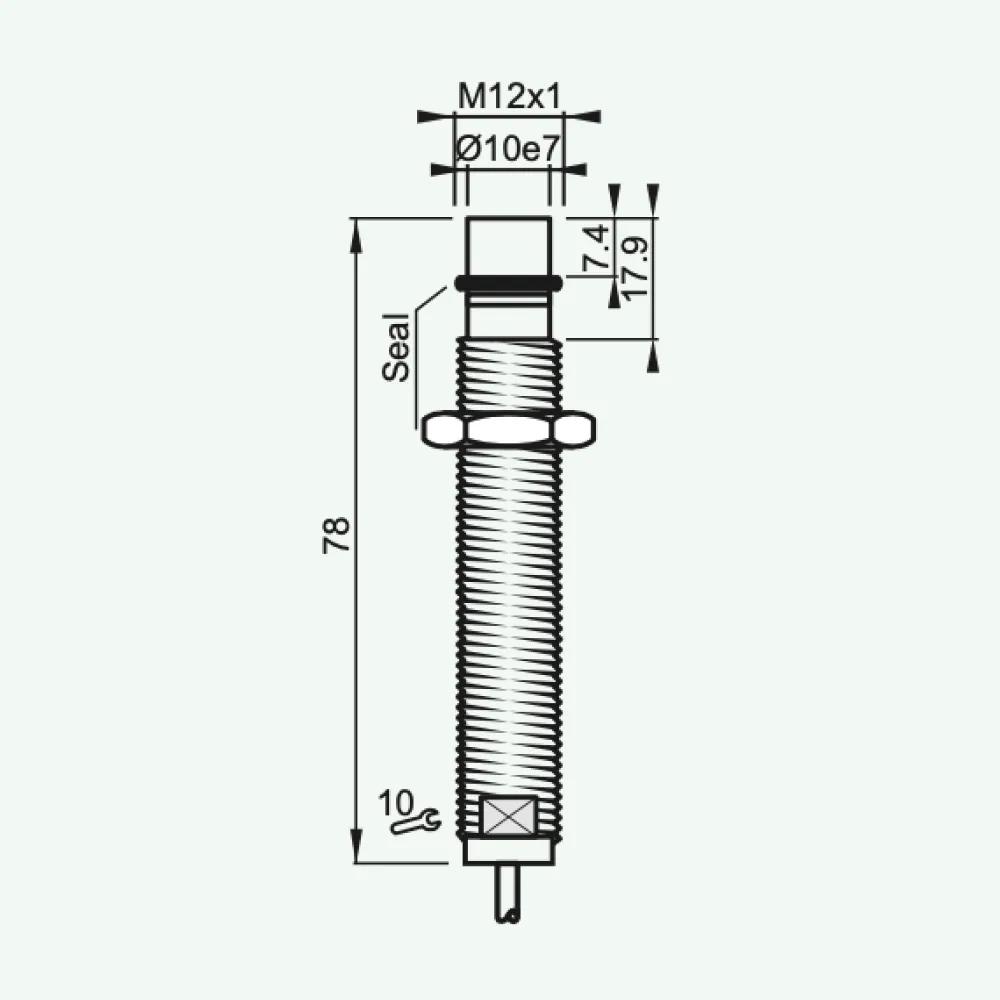 High Pressure Inductive Sensors M12