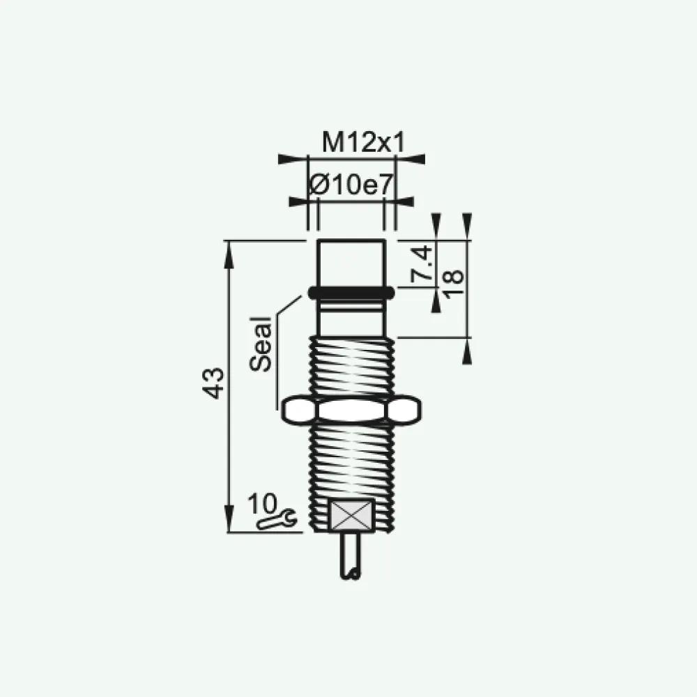 High Pressure Inductive Sensors M12