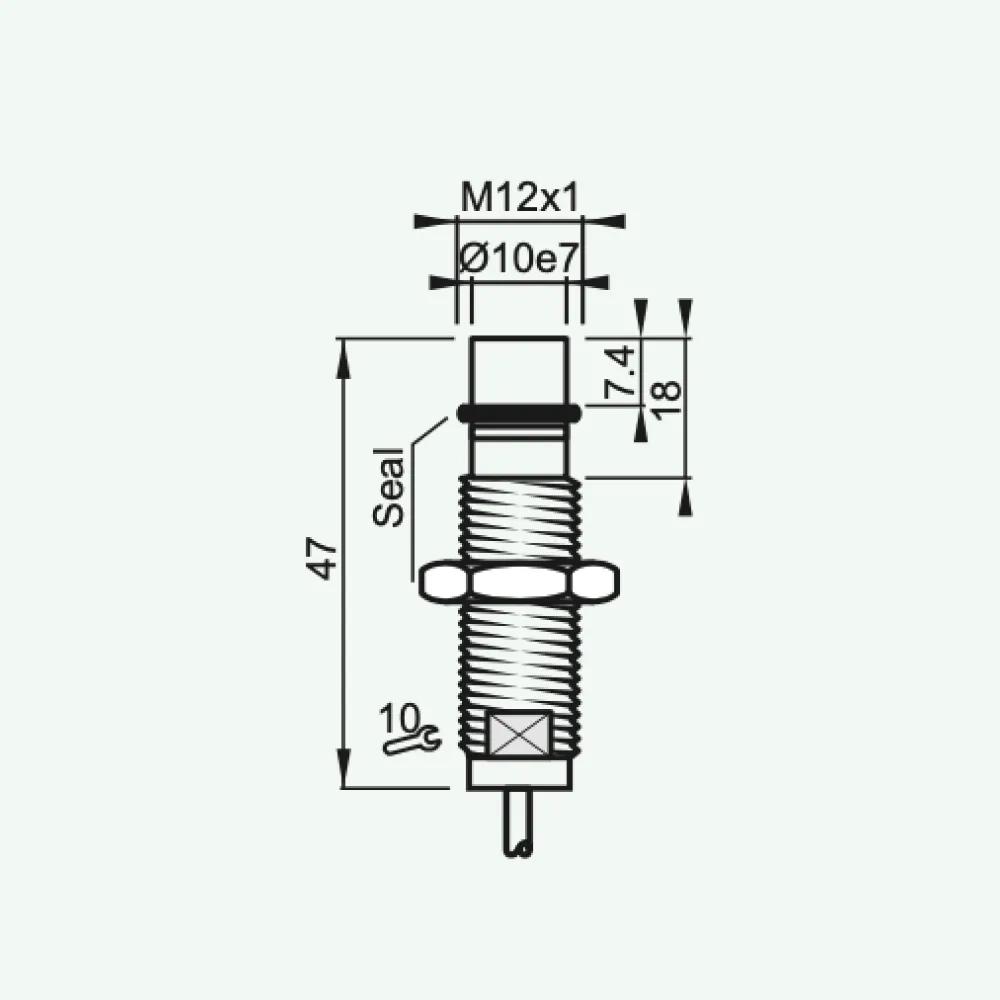 High Pressure Inductive Sensors M12