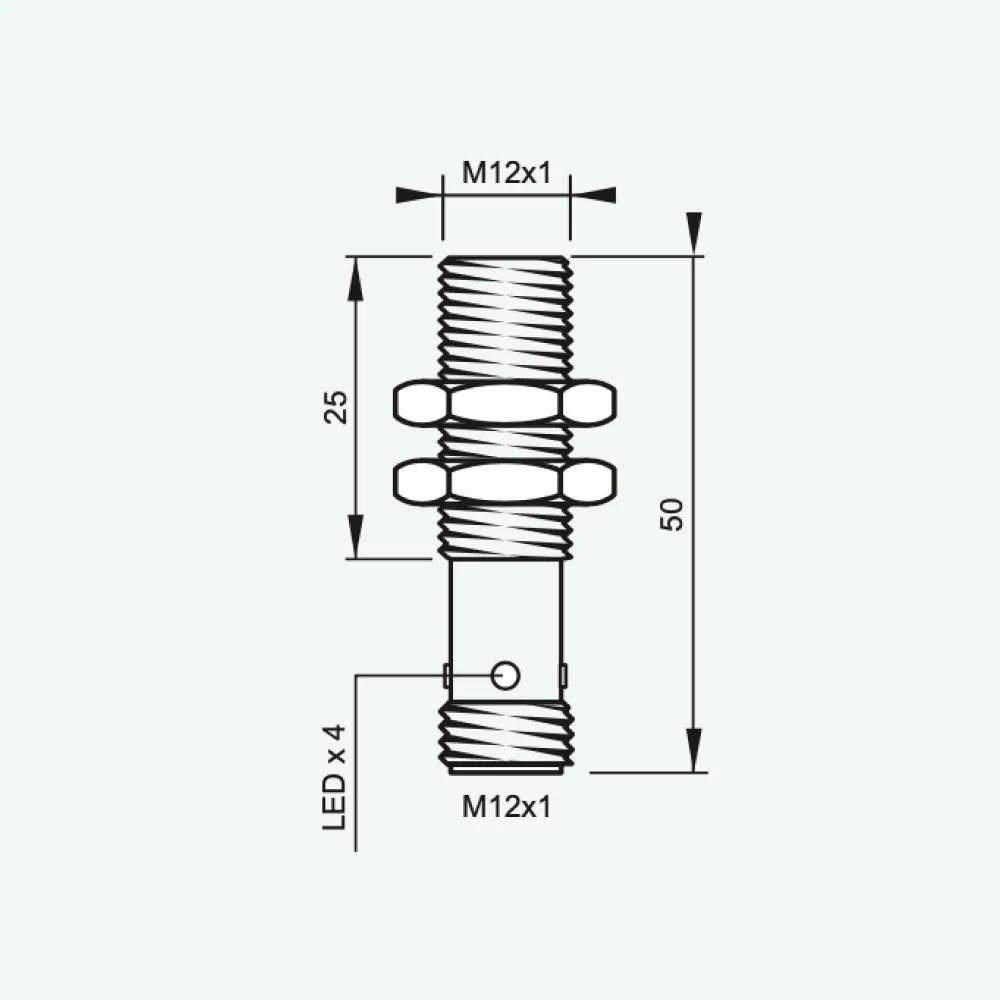 Weld-field Immune Inductive Sensors M12/M18/M30/P40