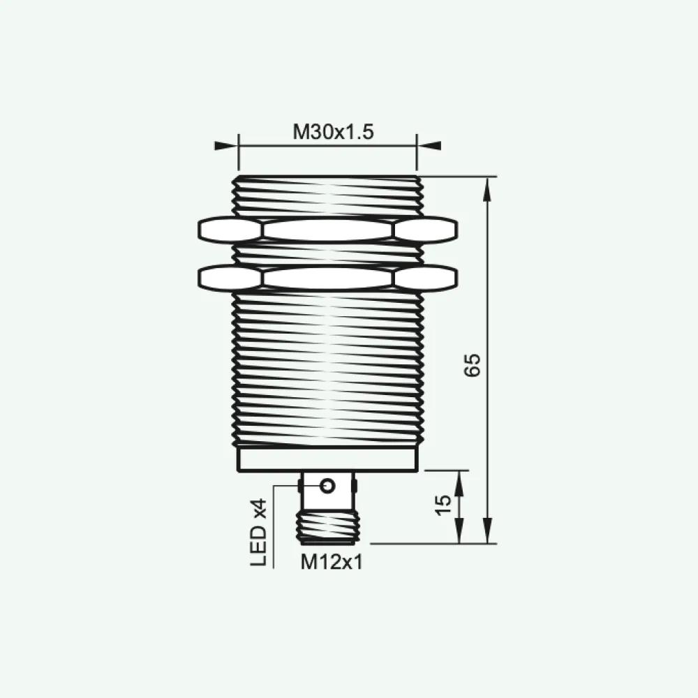 Weld-field Immune Inductive Sensors M12/M18/M30/P40