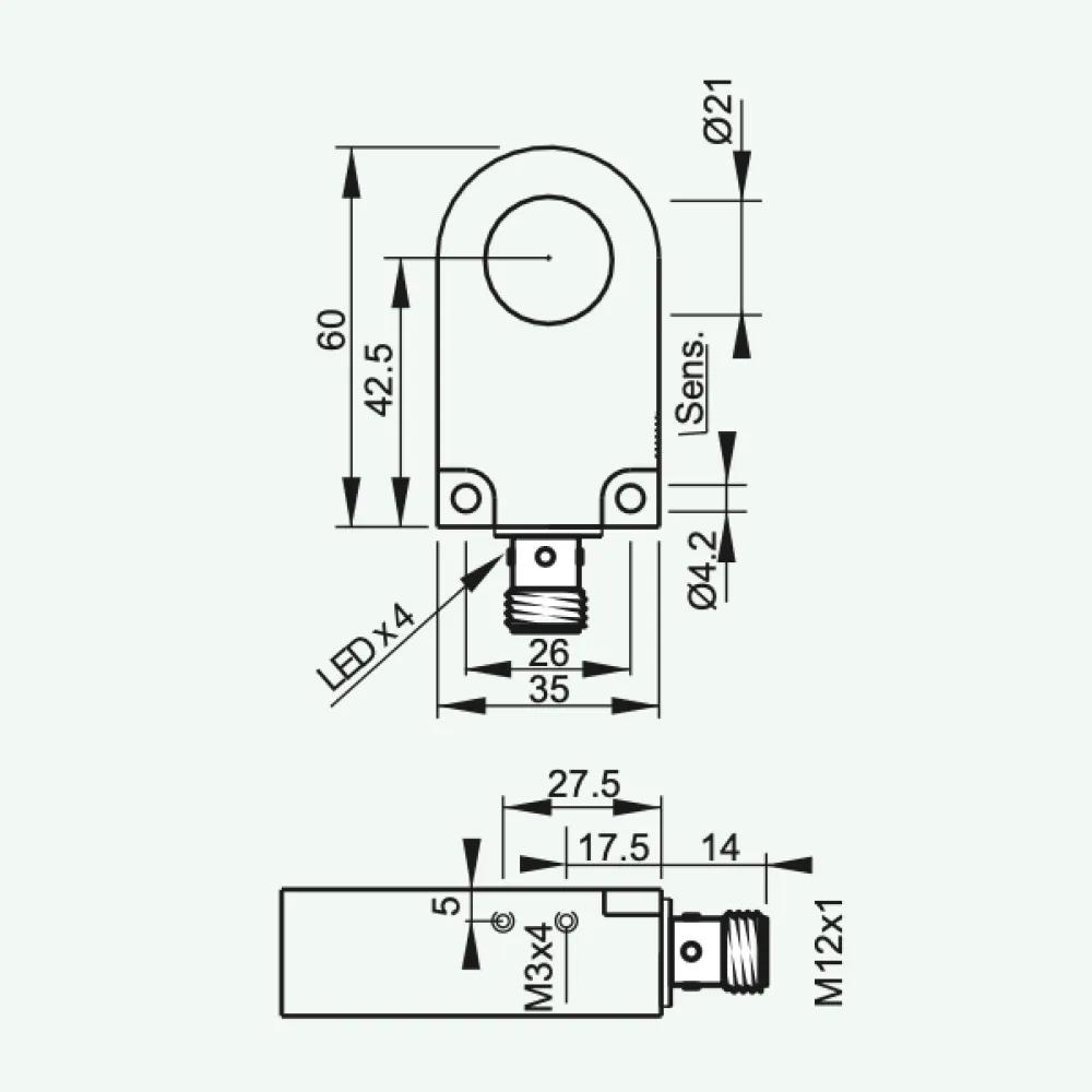 Ring Inductive Sensors Ø15mm/Ø21mm