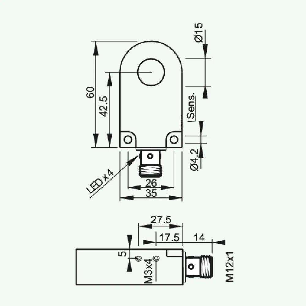 Ring Inductive Sensors Ø15mm/Ø21mm